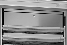 Schubfach abschließbar (oben)